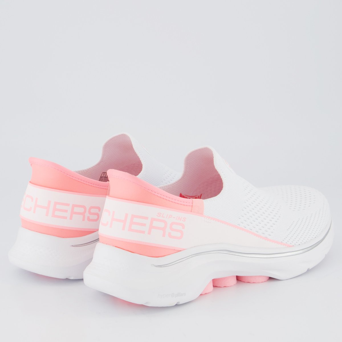 Tênis Skechers Go Walk 7 Feminino Branco Branco 3