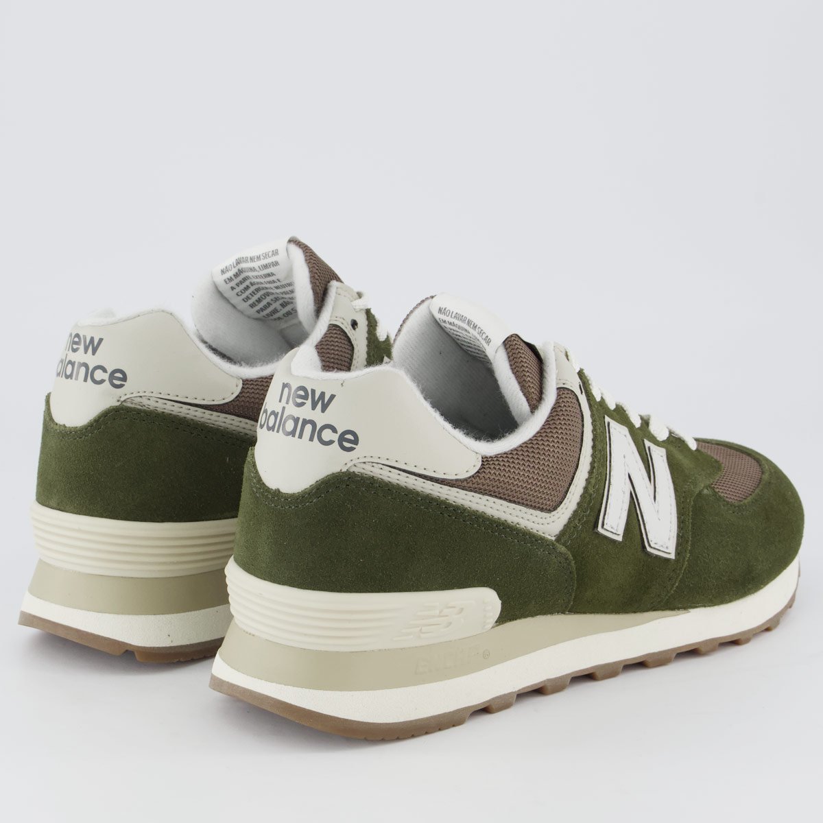Tênis New Balance 574 V 2 Feminino Verde Verde 3