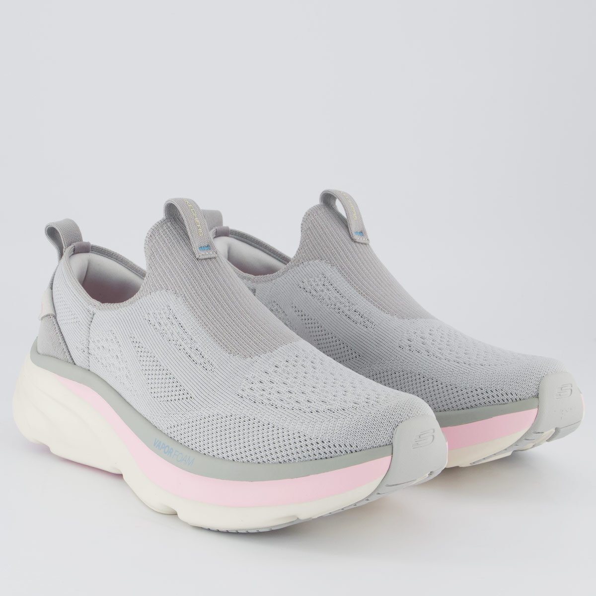 Tênis Skechers D Lux Vapor Feminino Cinza Cinza 2