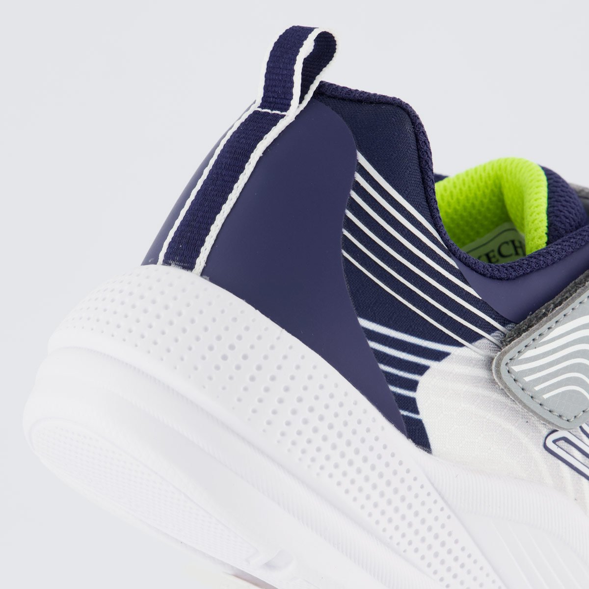 Tênis Skechers Microspec Advance Infantil Cinza e Azul Cinza 6