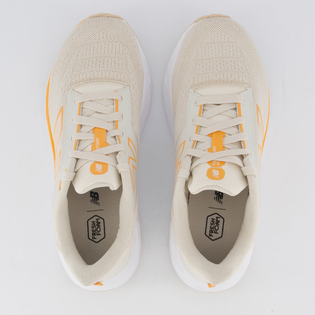 Tênis New Balance Fresh Foam Arishi V 4 Feminino Off-White Bege 4