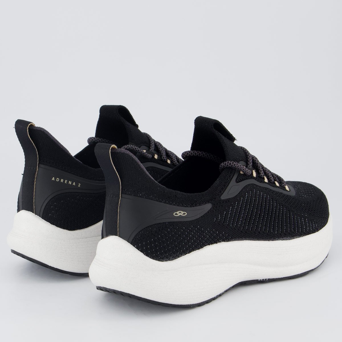 Tênis Olympikus Adrena 2 Feminino Preto Preto 3
