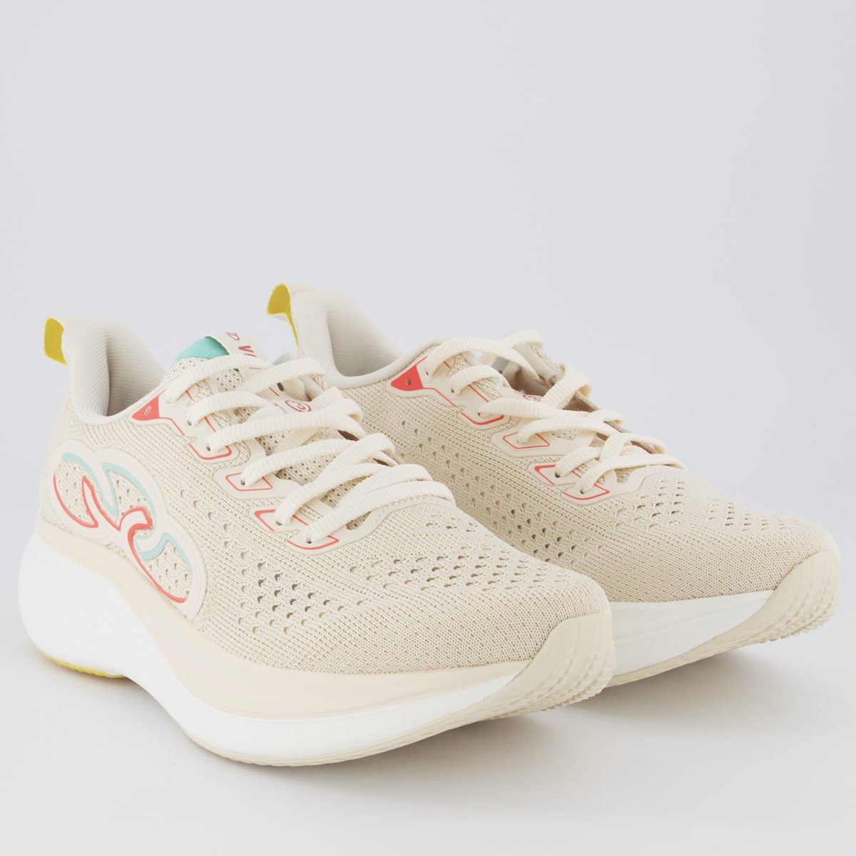 Tênis Olympikus Voa 3 Feminino Bege Bege 2