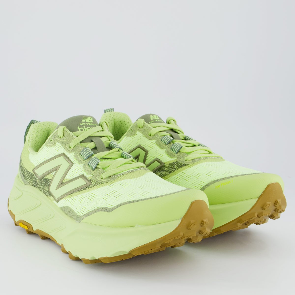 Tênis New Balance Fresh Foam X Hierro V9 Verde e Cinza Verde 2