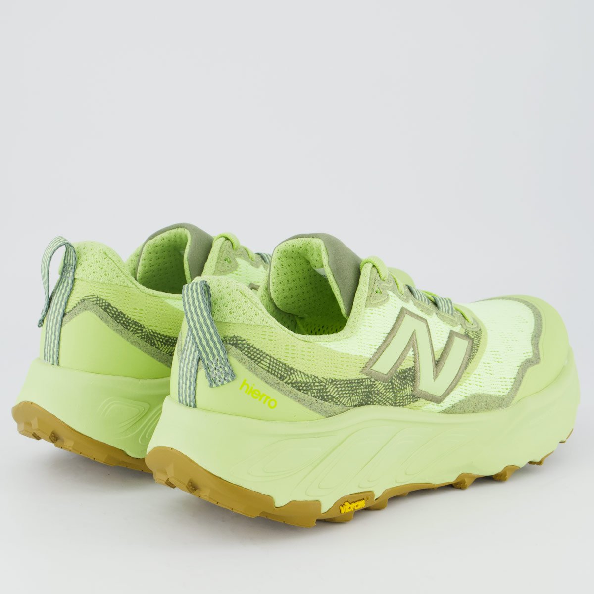 Tênis New Balance Fresh Foam X Hierro V9 Verde e Cinza Verde 3