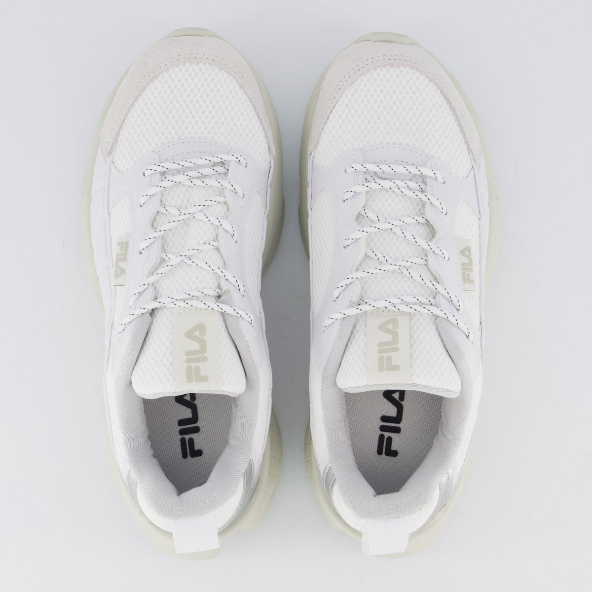 Tênis Fila Destroyer Feminino Branco e Cinza Branco 4