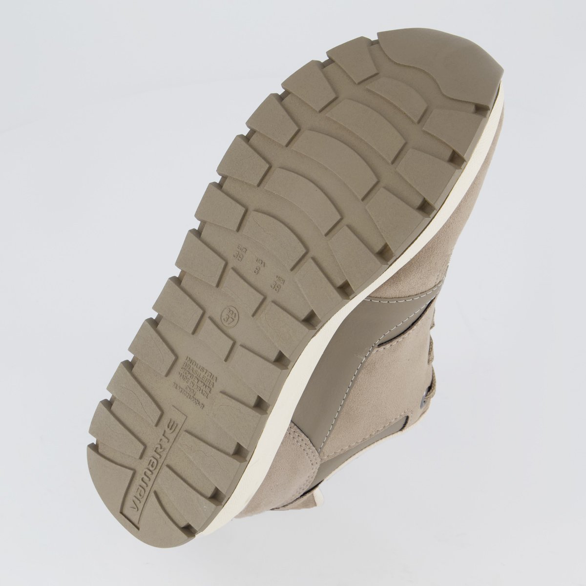 Tênis Via Marte V242 Feminino Marrom e Branco Marrom 5