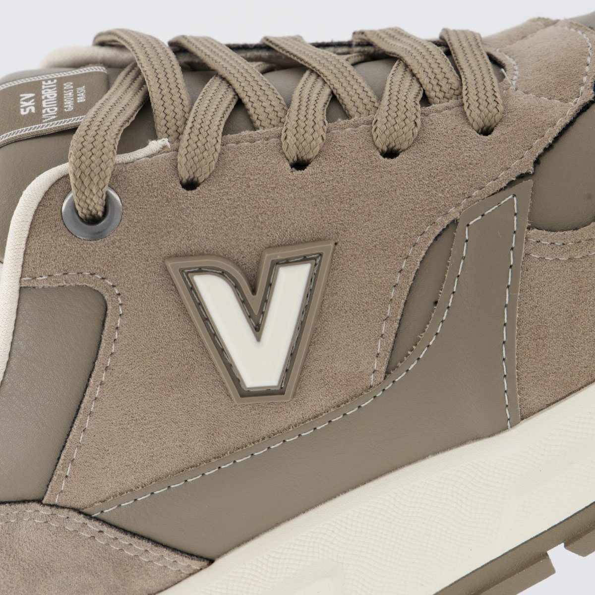 Tênis Via Marte V242 Feminino Marrom e Branco Marrom 7