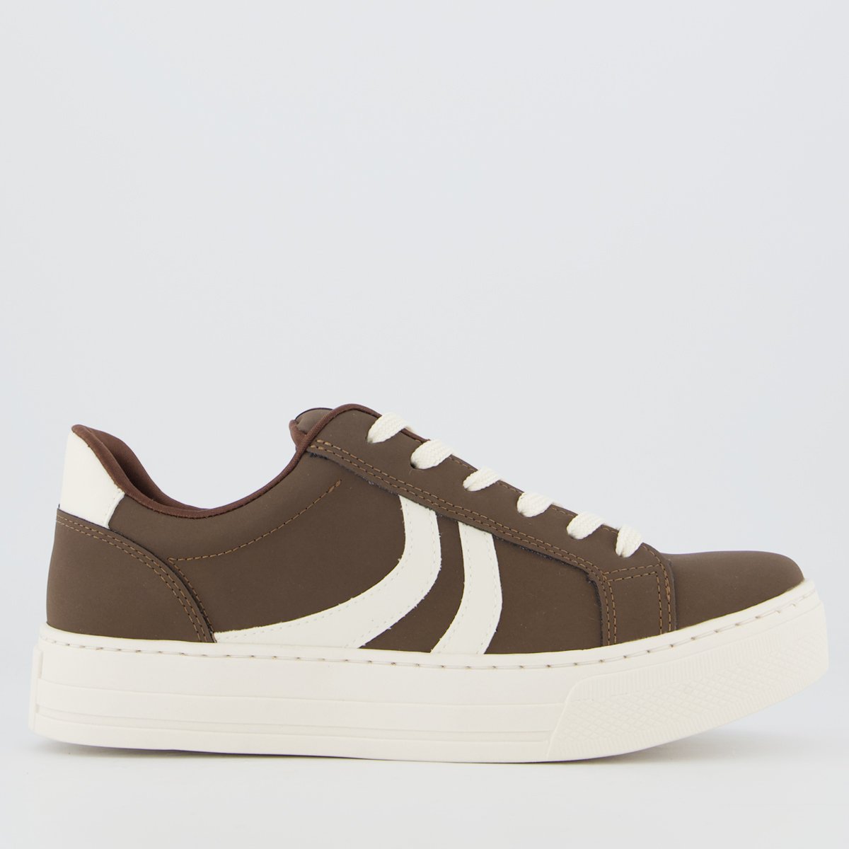 Tênis Via Marte V027 Feminino Marrom