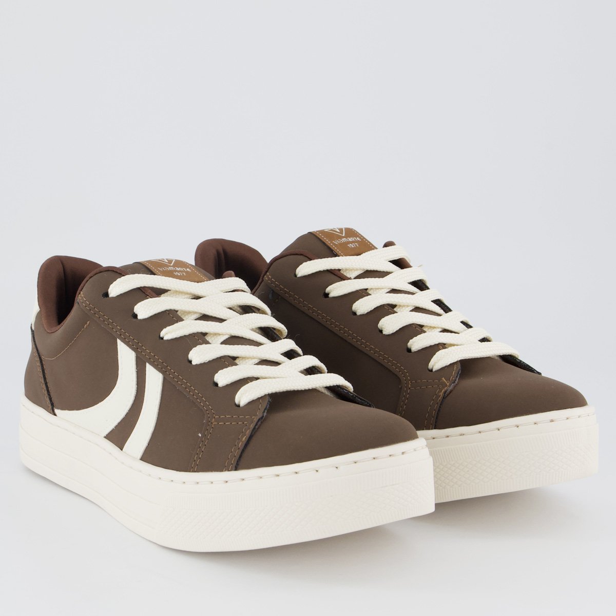 Tênis Via Marte V027 Feminino Marrom Marrom 2