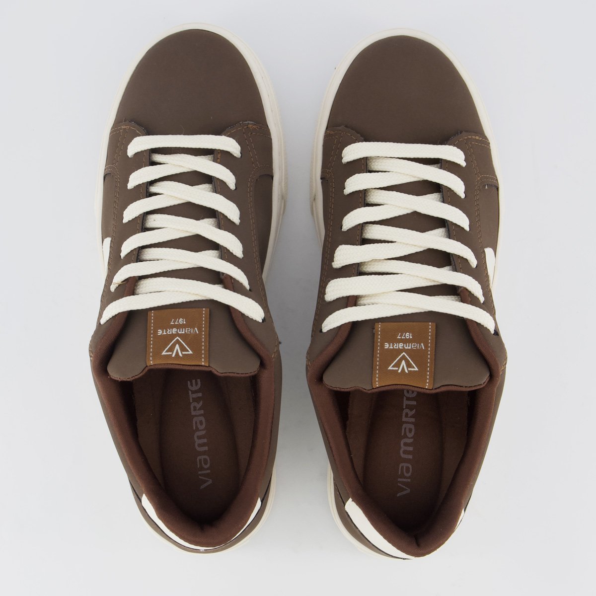 Tênis Via Marte V027 Feminino Marrom Marrom 4