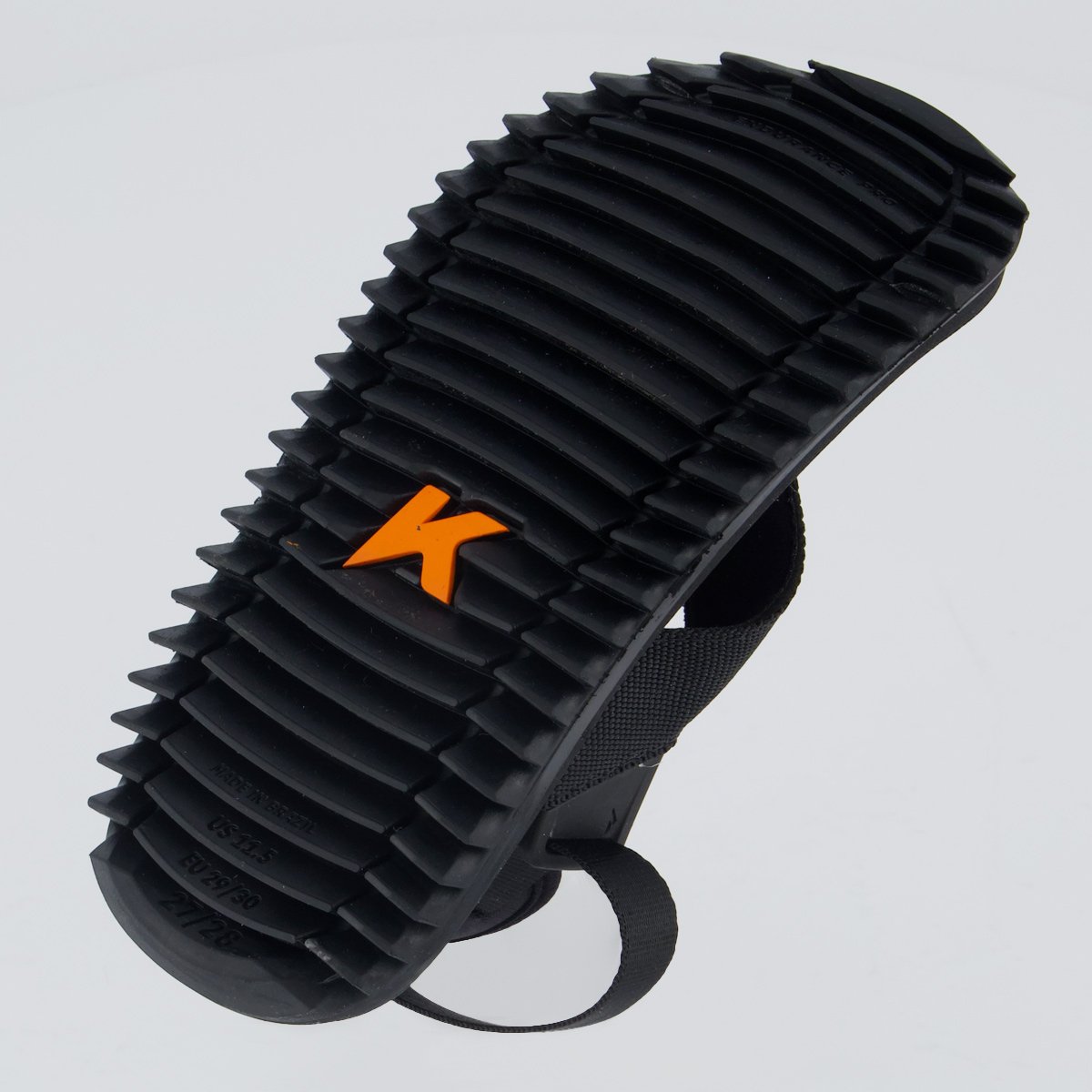 Chinelo Kenner Kivah Kids Run Preto Preto 5