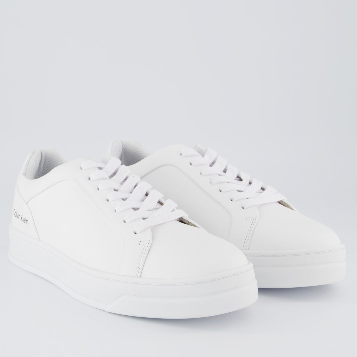 Tênis Calvin Klein Basic Branco Branco 2