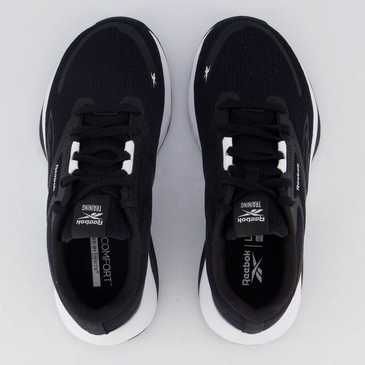 Tênis Reebok Nanoflex TR 3 Preto e Branco Feminino Preto 2