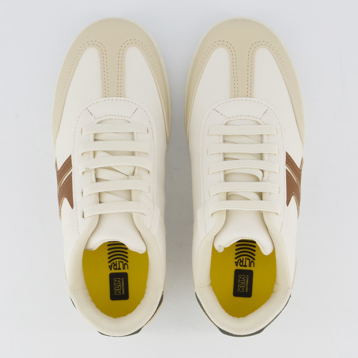 Tênis Klin Flyer Infantil Off White Bege 4