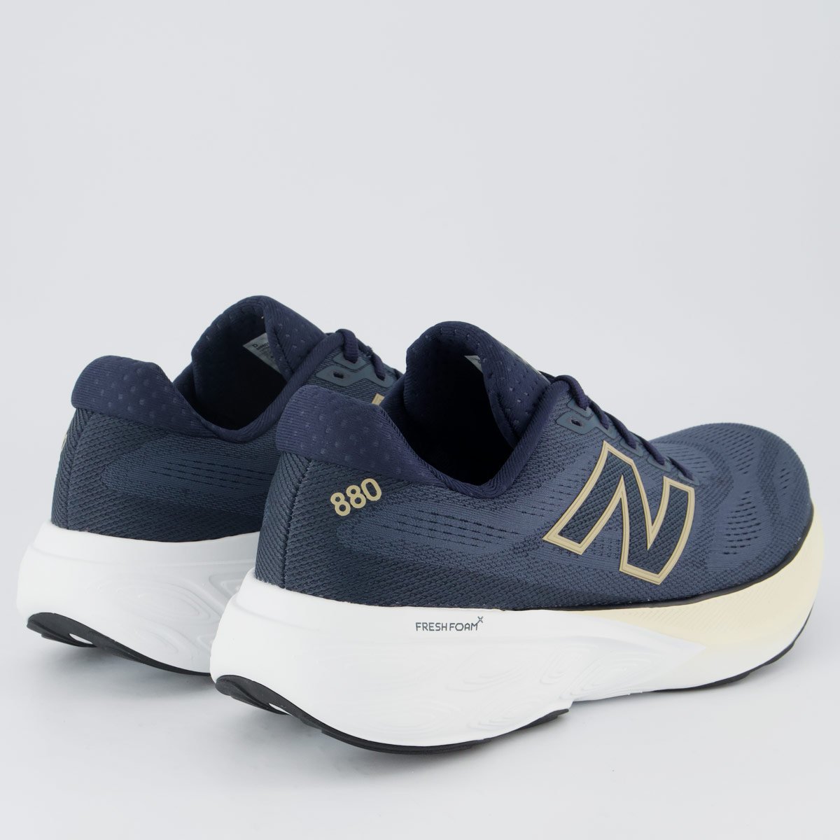 Tênis New Balance Fresh Foam X 880 V15 Marinho e Bege Azul Marinho 3