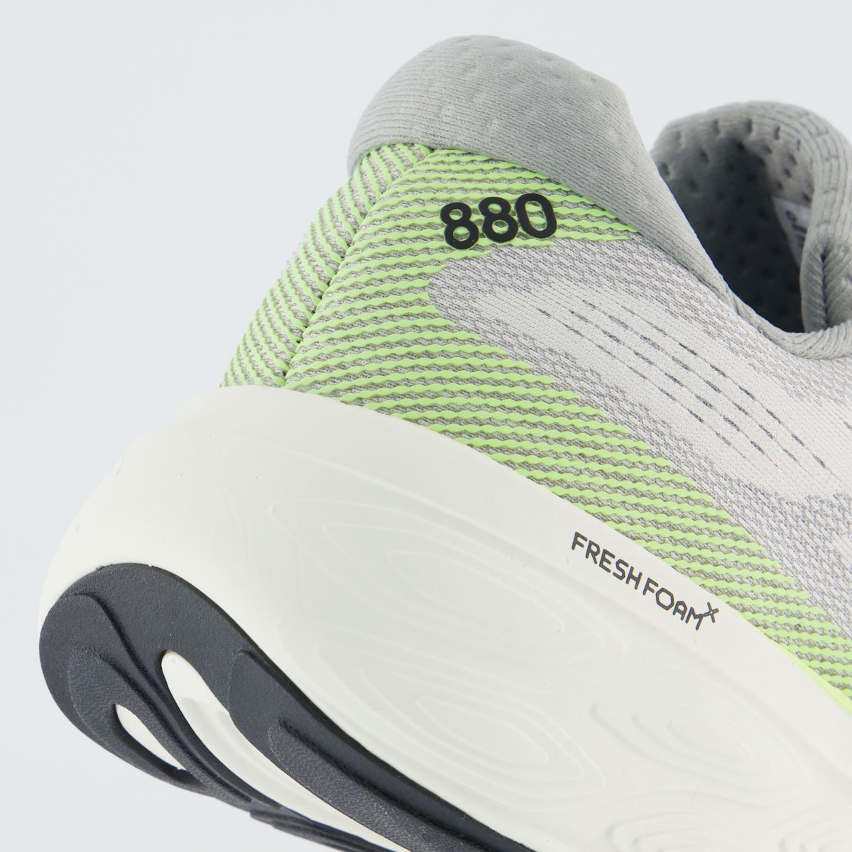 Tênis New Balance Fresh Foam X 880 V15 Cinza e Verde Roxo 6