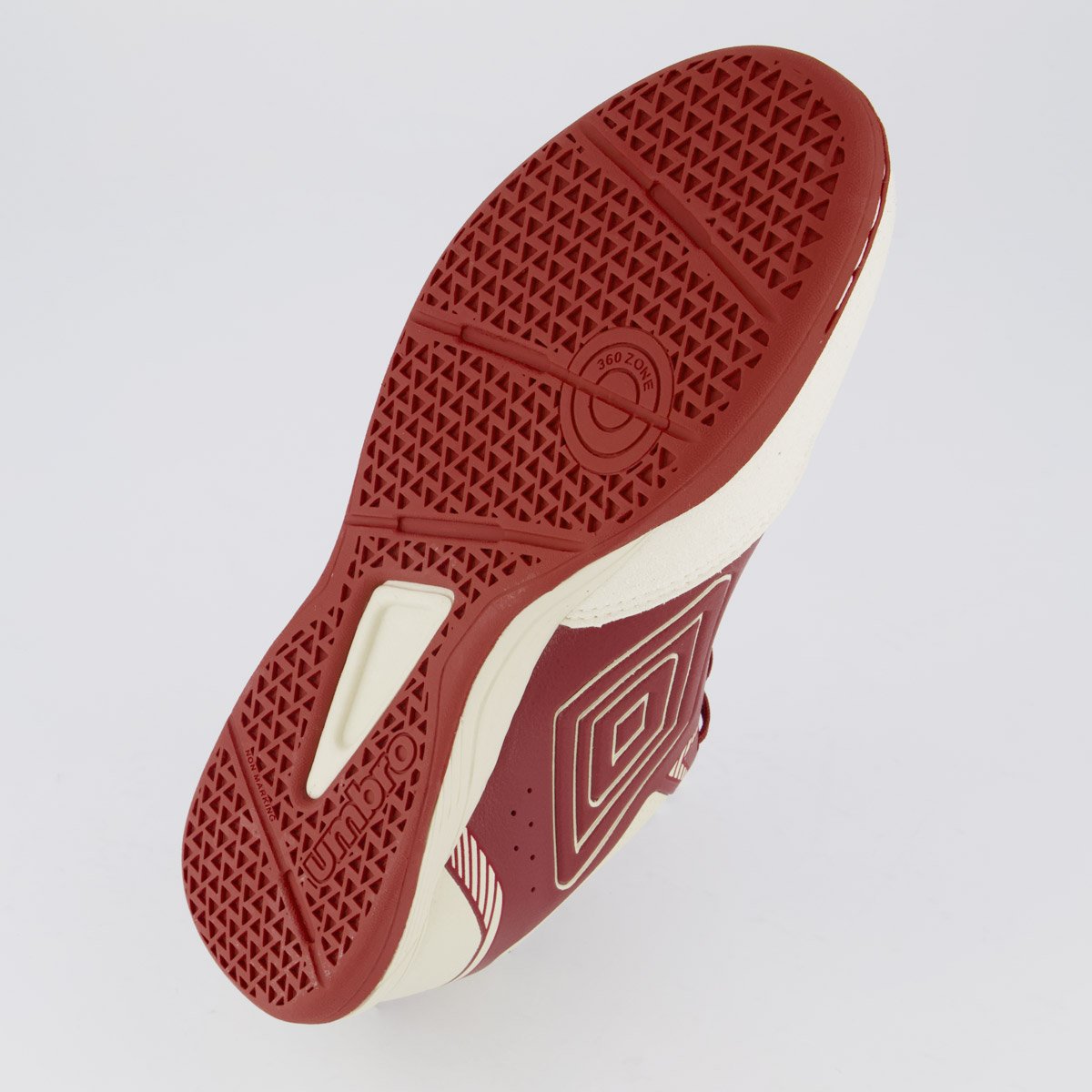 Chuteira Umbro Neo Comfort Futsal Branca e Vermelha Vermelho 5