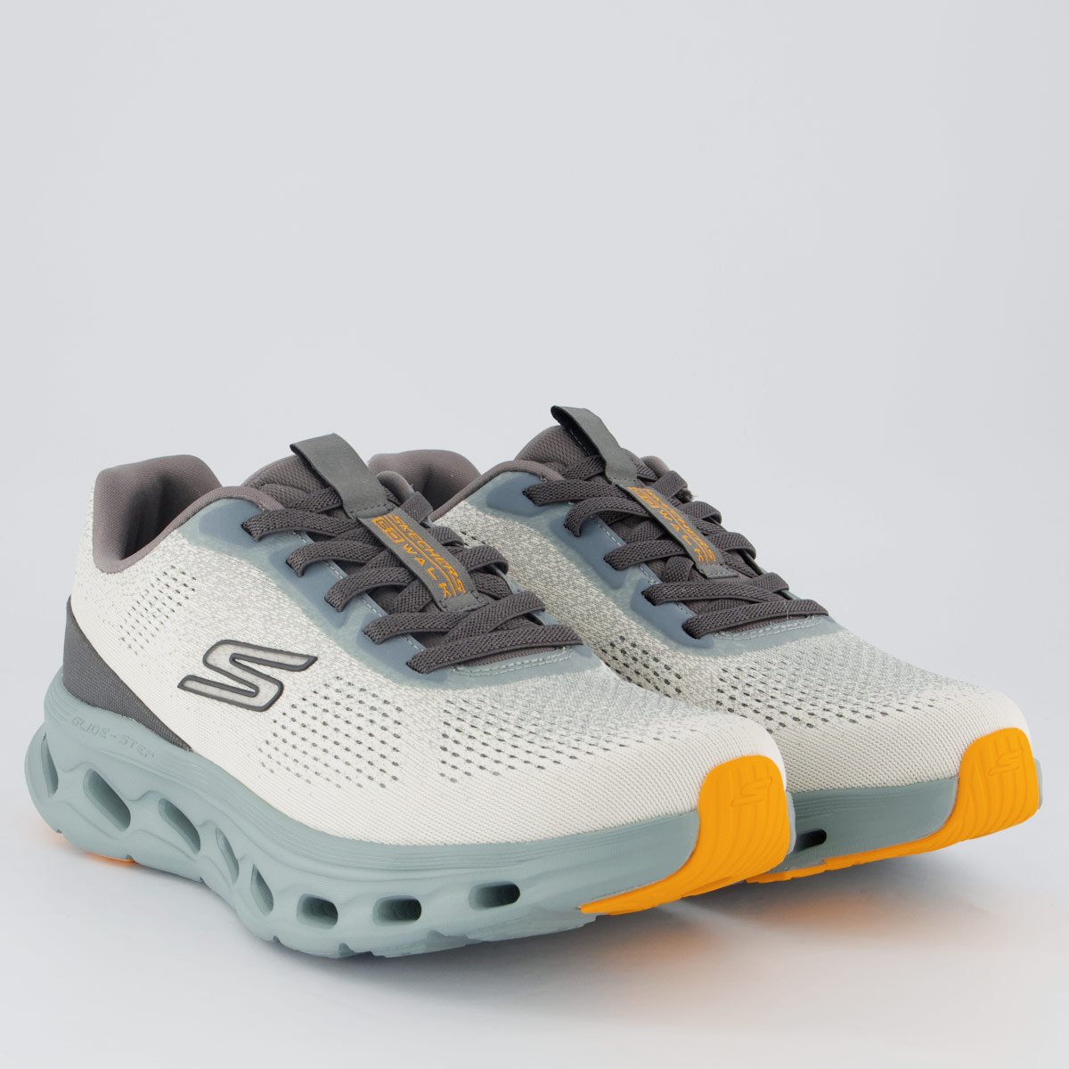 Tênis Skechers Go Walk Glide Step 2.0 Branco Branco 2