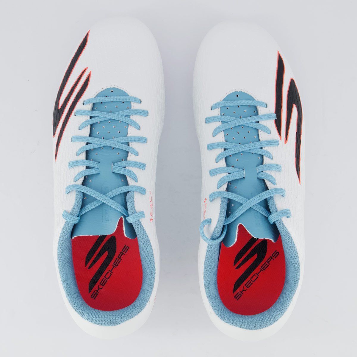 Chuteira Skechers SKX 2 Campo Branca Branco 4