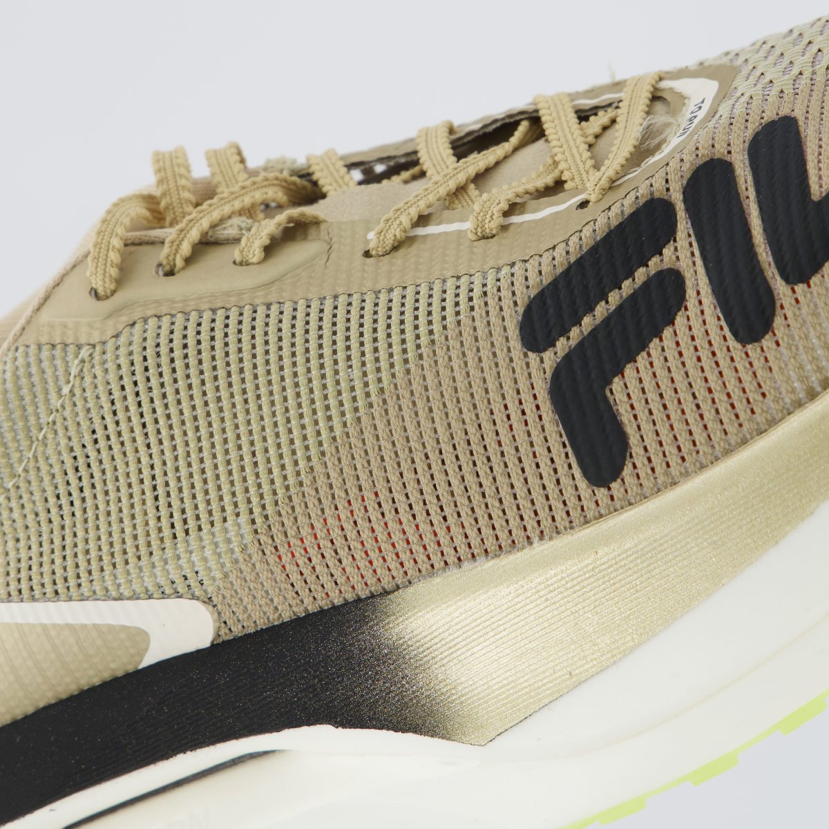 Tênis Fila Racer Carbon 3 Tri Dourado Dourado/Bege 7