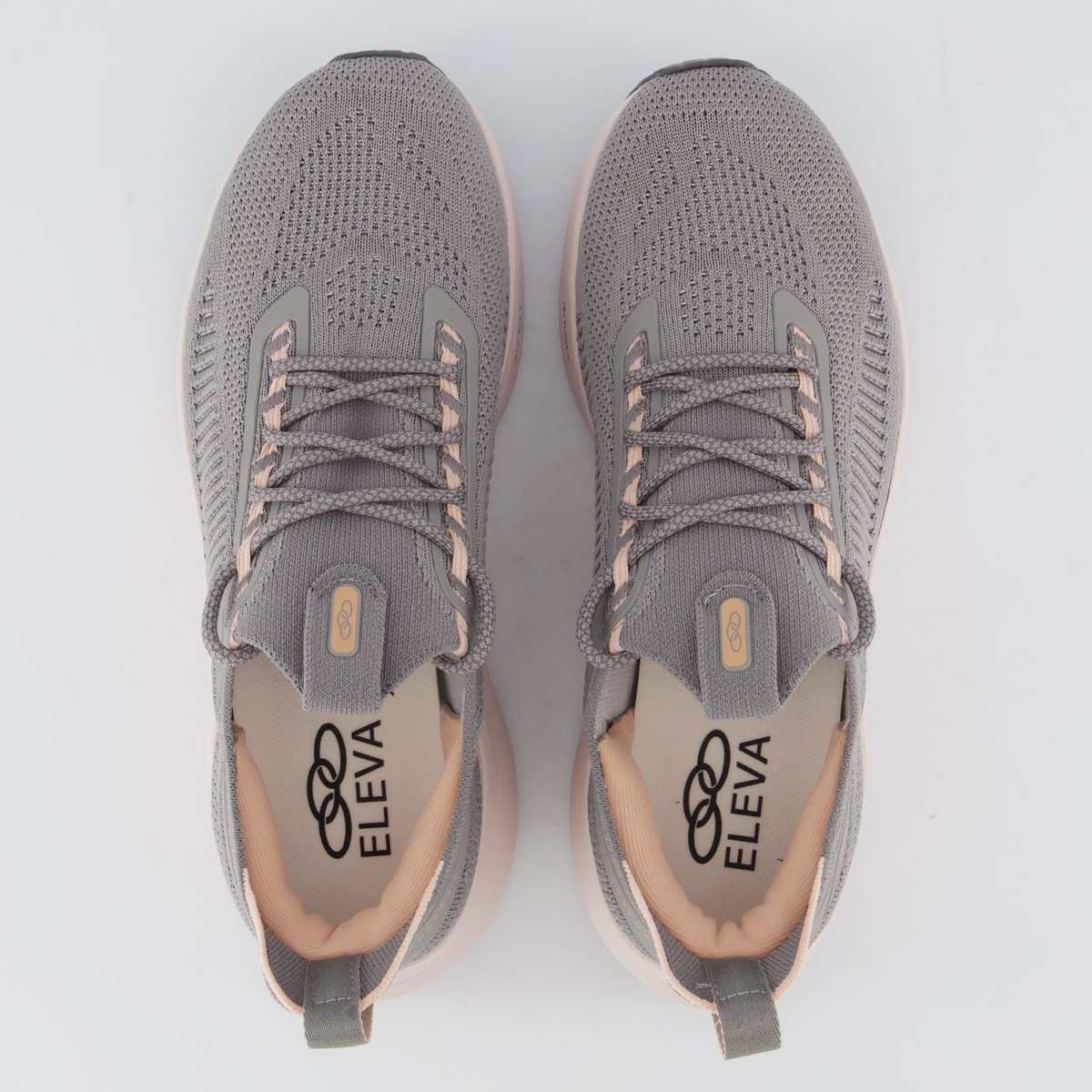 Tênis Olympikus Adrena 2 Feminino Cinza e Rosa Cinza 4