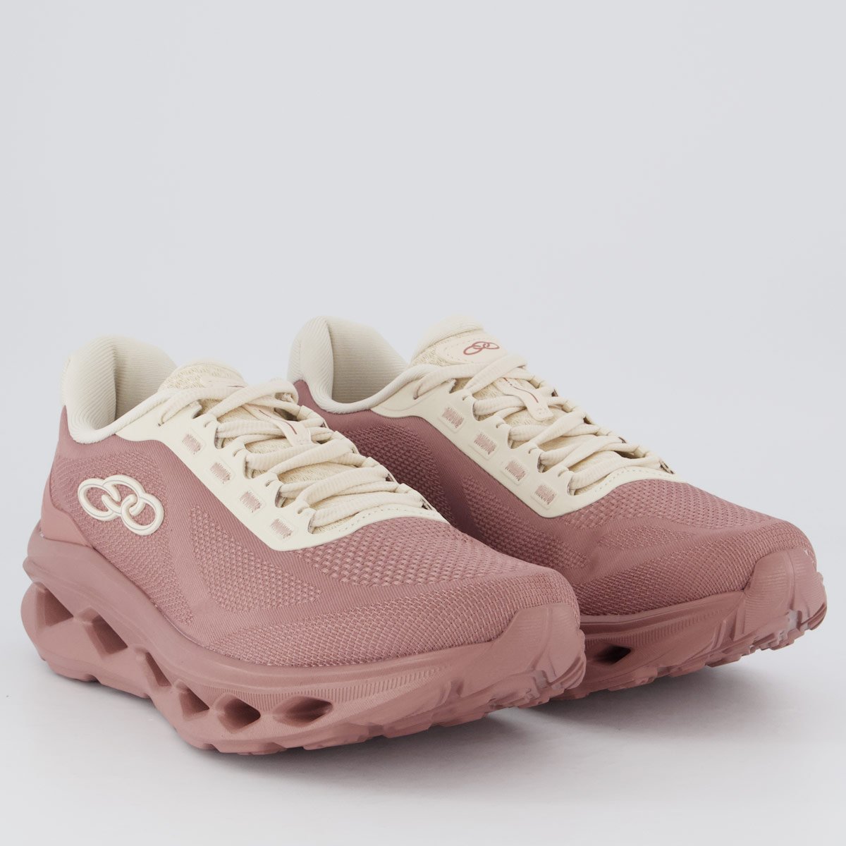 Tênis Olympikus Elevado Feminino Rosa e Bege Rosa 2