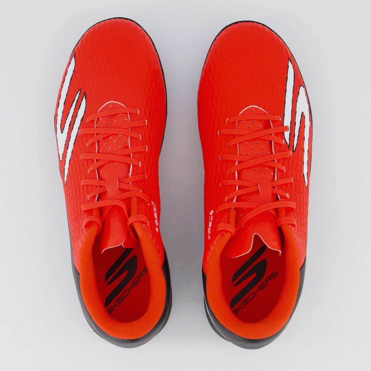 Chuteira Skechers SKX 2 Society Vemelha Vermelho 4