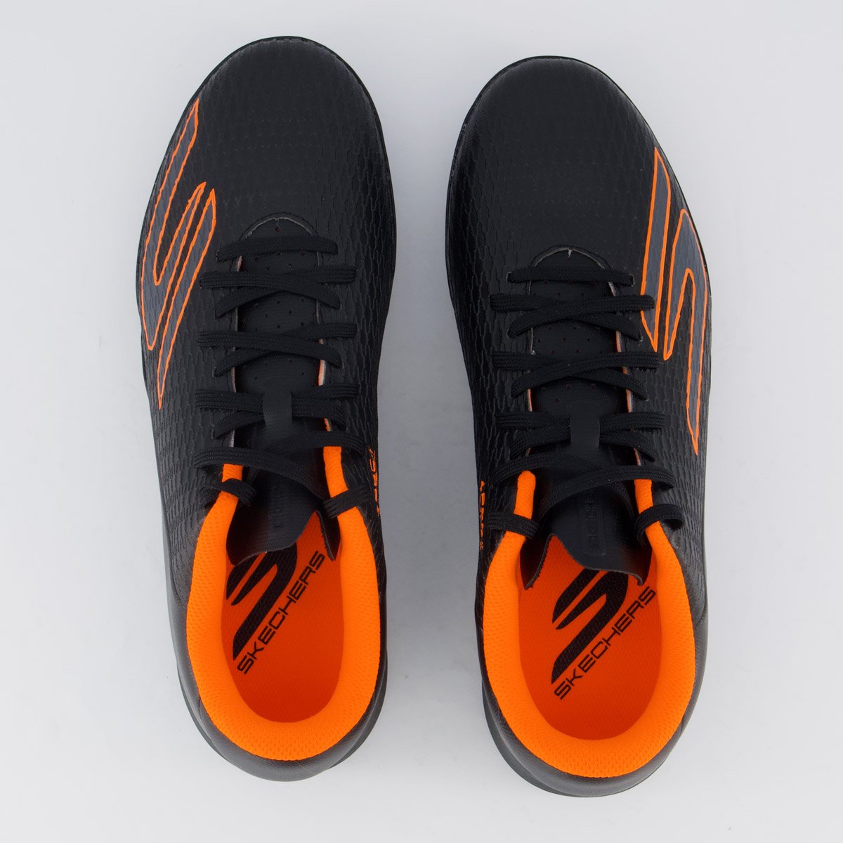 Chuteira Skechers SKX 2 Society Preta Preto 4