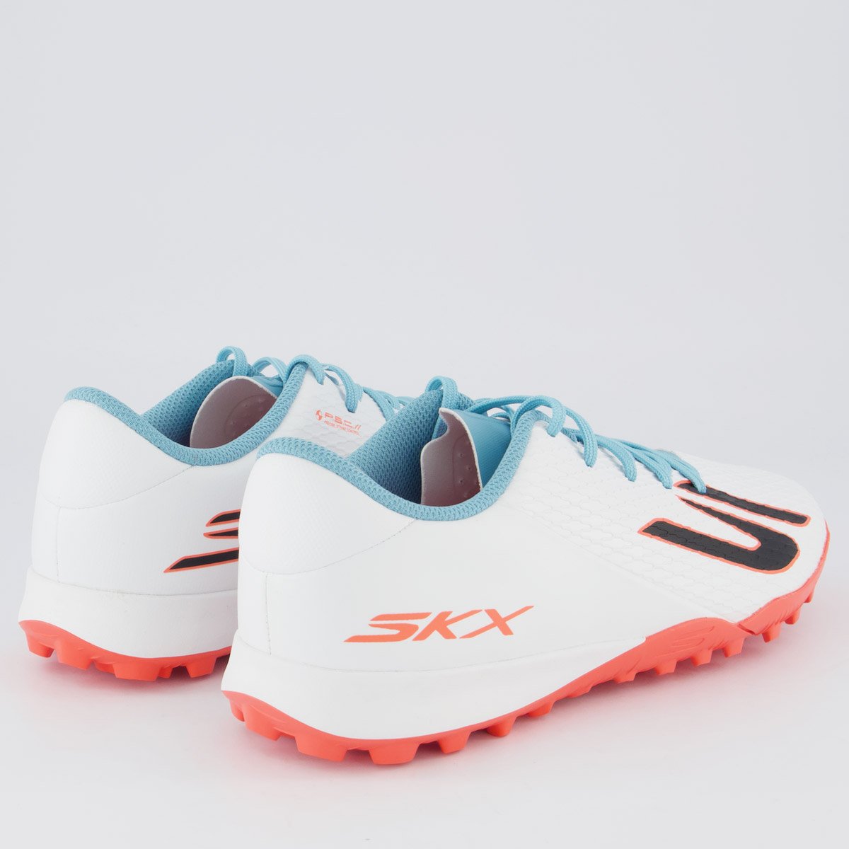 Chuteira Skechers SKX 2 Society Branca Branco 3