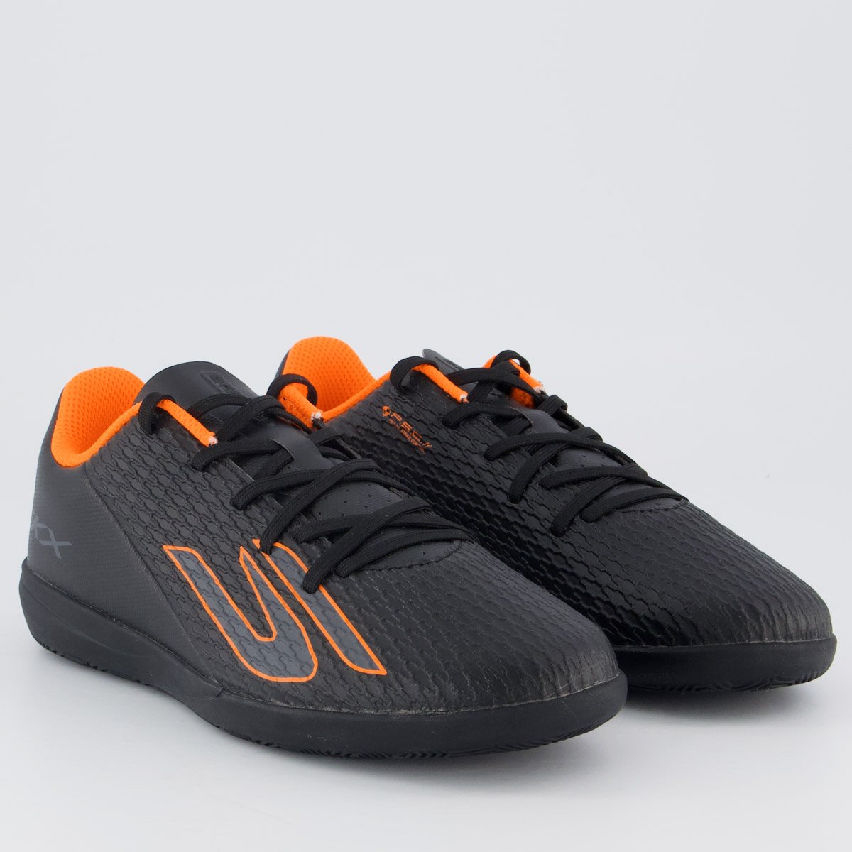 Chuteira Skechers SKX 2 Futsal Infantil Preta Preto 2