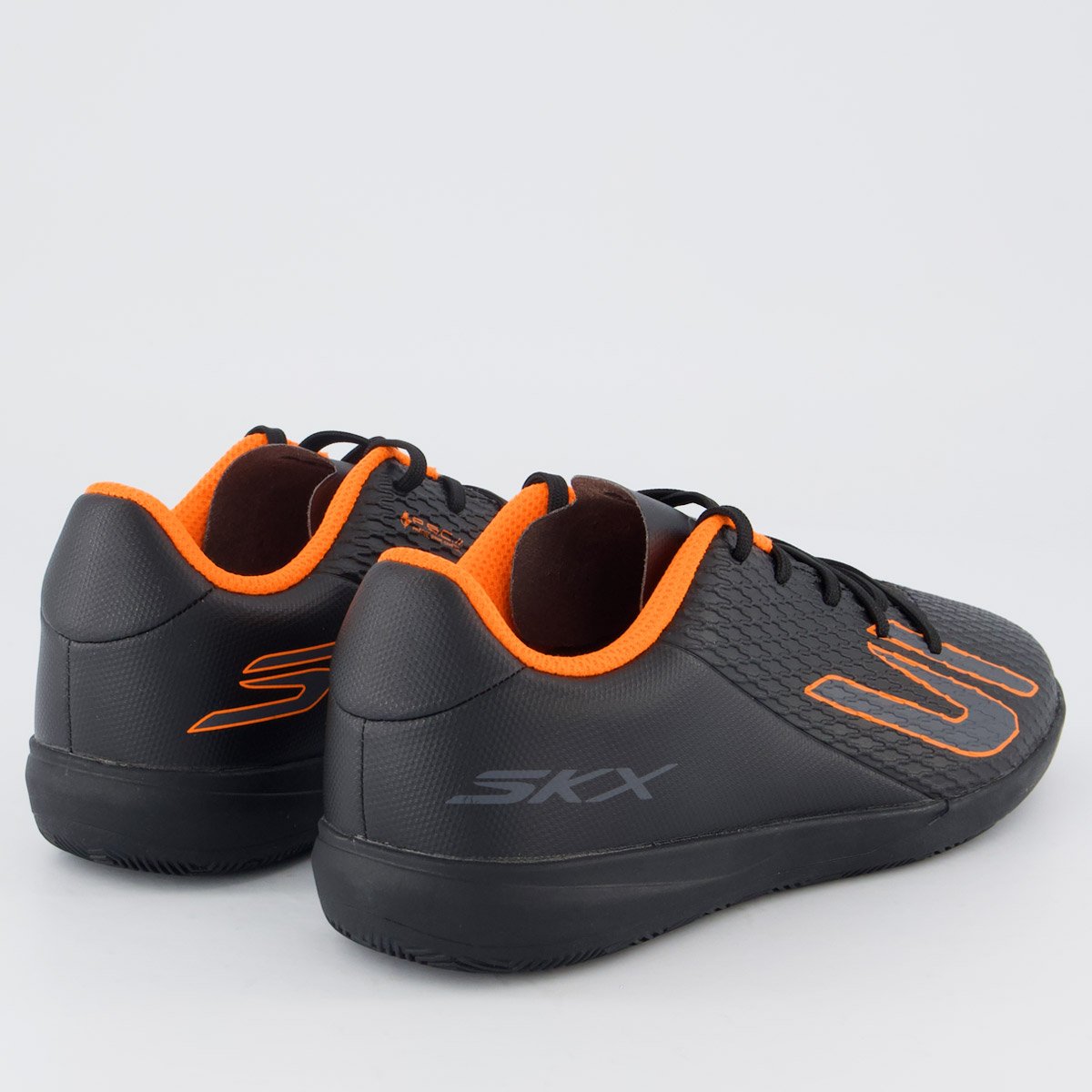 Chuteira Skechers SKX 2 Futsal Infantil Preta Preto 3
