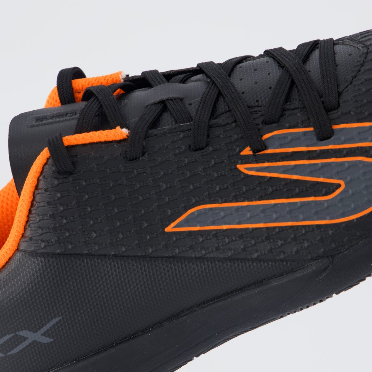 Chuteira Skechers SKX 2 Futsal Infantil Preta Preto 7