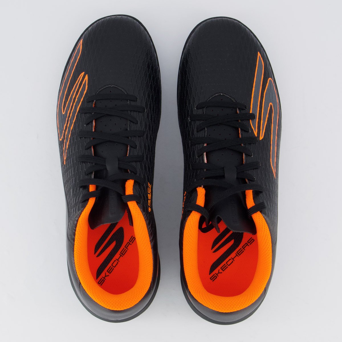 Chuteira Skechers SKX 2 Futsal Preta Preto 4