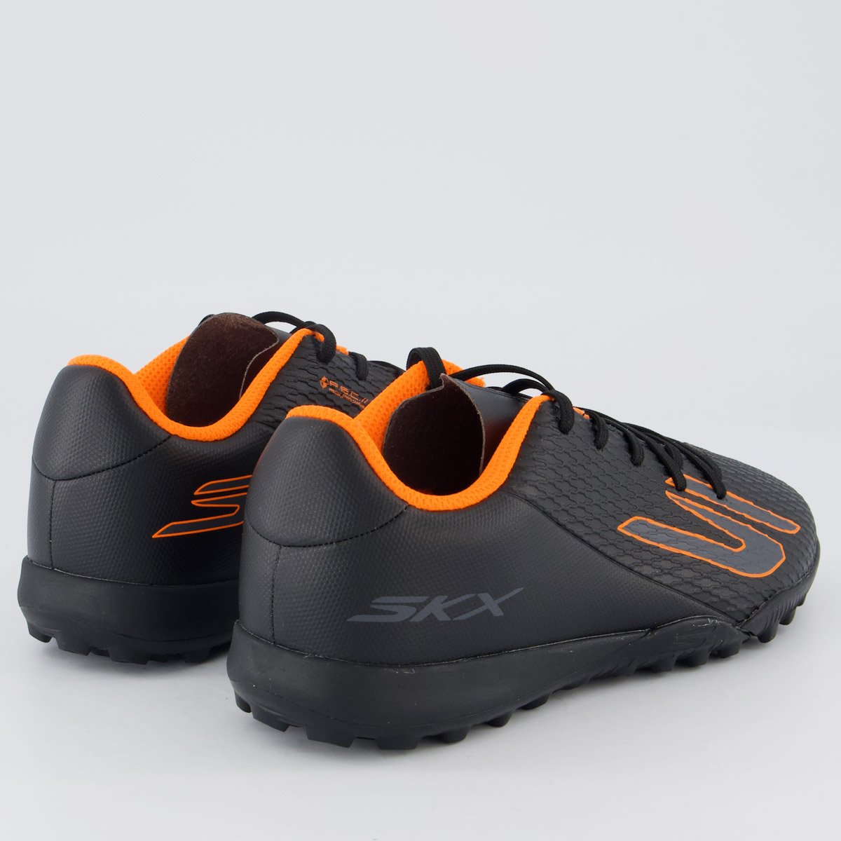 Chuteira Skechers SKX 2 Society Infantil Preta Preto 3