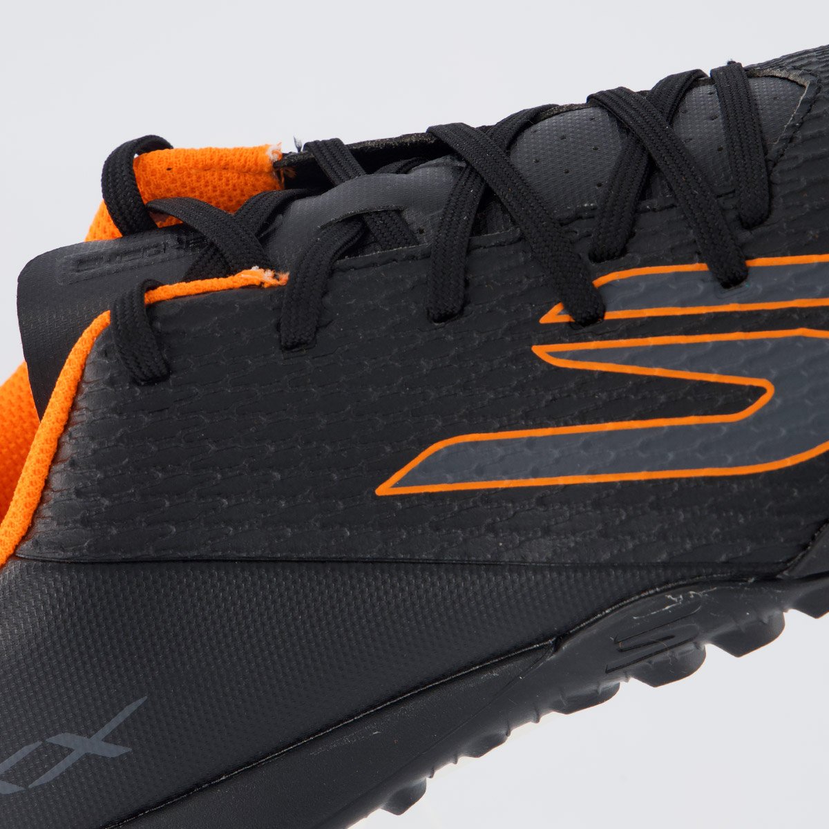 Chuteira Skechers SKX 2 Society Infantil Preta Preto 7