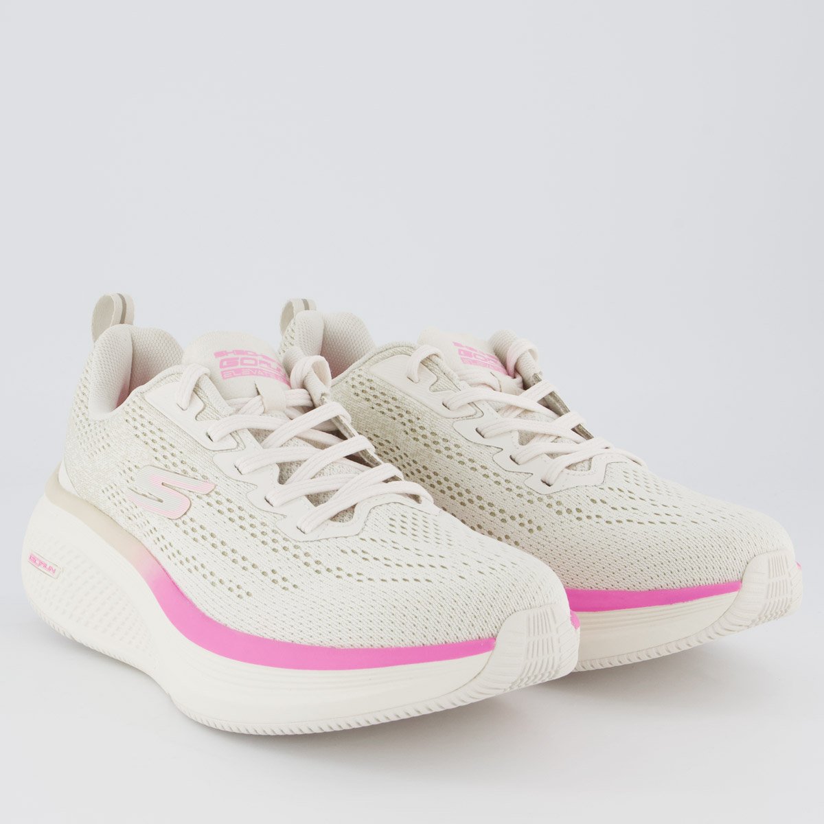 Tênis Skechers Go Run Elevate 2.0 Feminino Off-White Off White 2