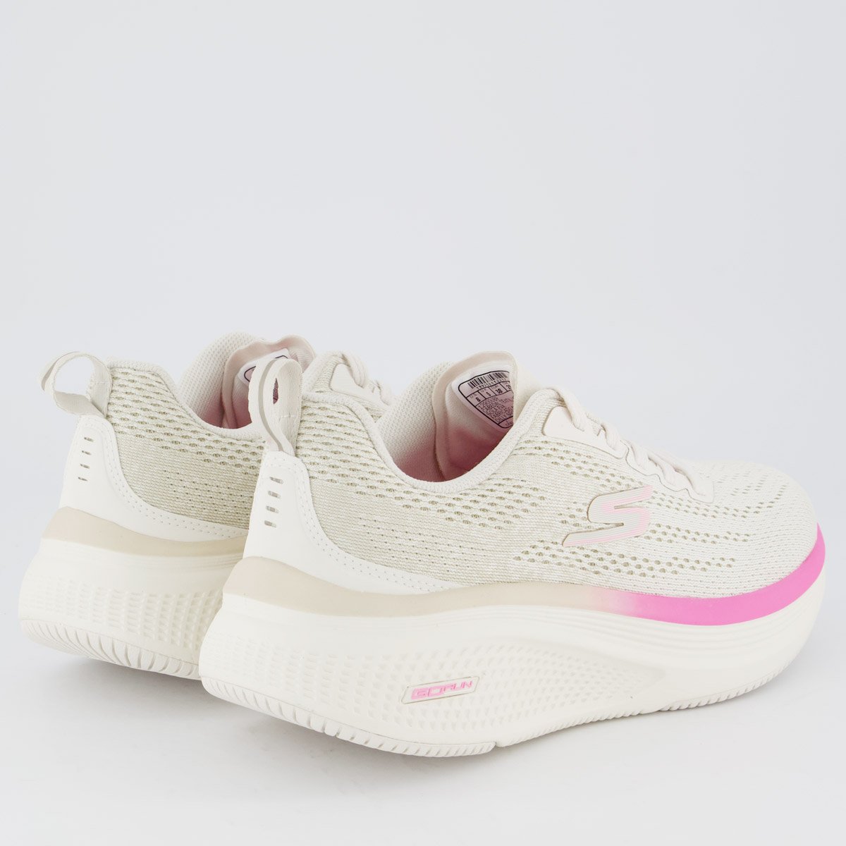 Tênis Skechers Go Run Elevate 2.0 Feminino Off-White Off White 3