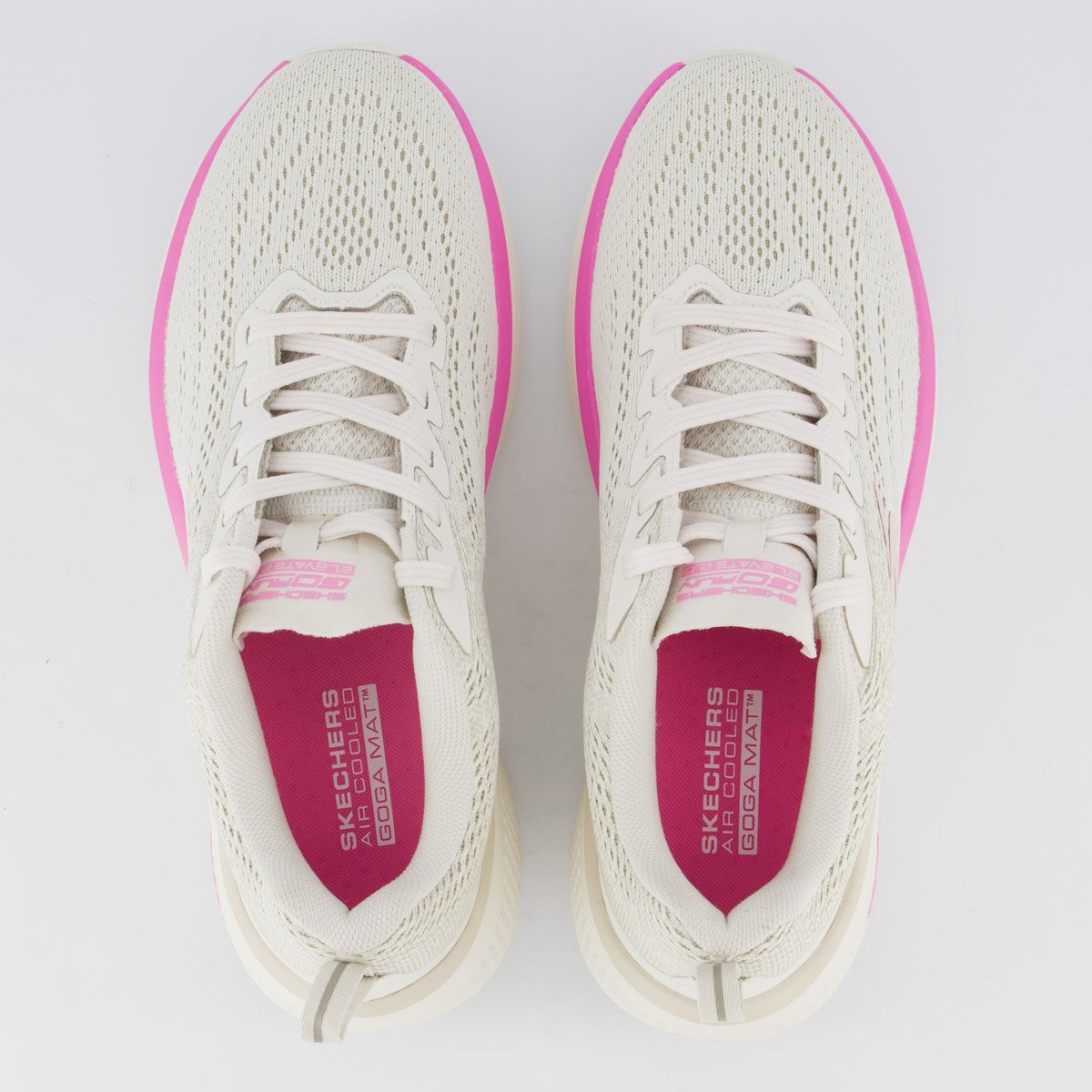 Tênis Skechers Go Run Elevate 2.0 Feminino Off-White Off White 4