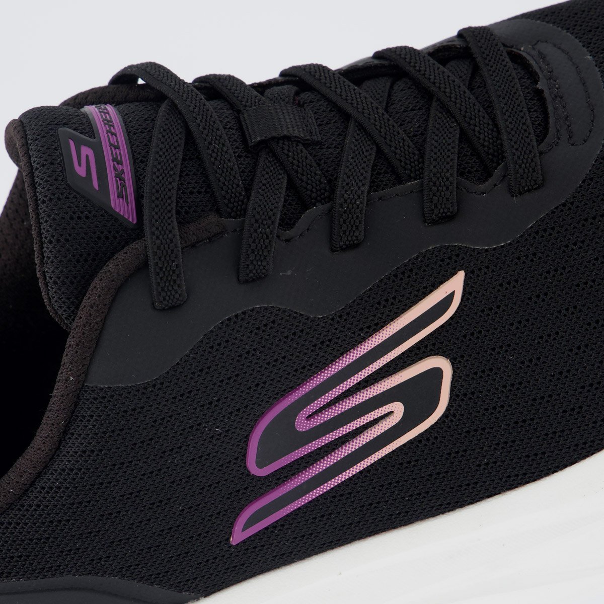 Tênis Skechers Glide Step Vortex Feminino Preto Preto 7