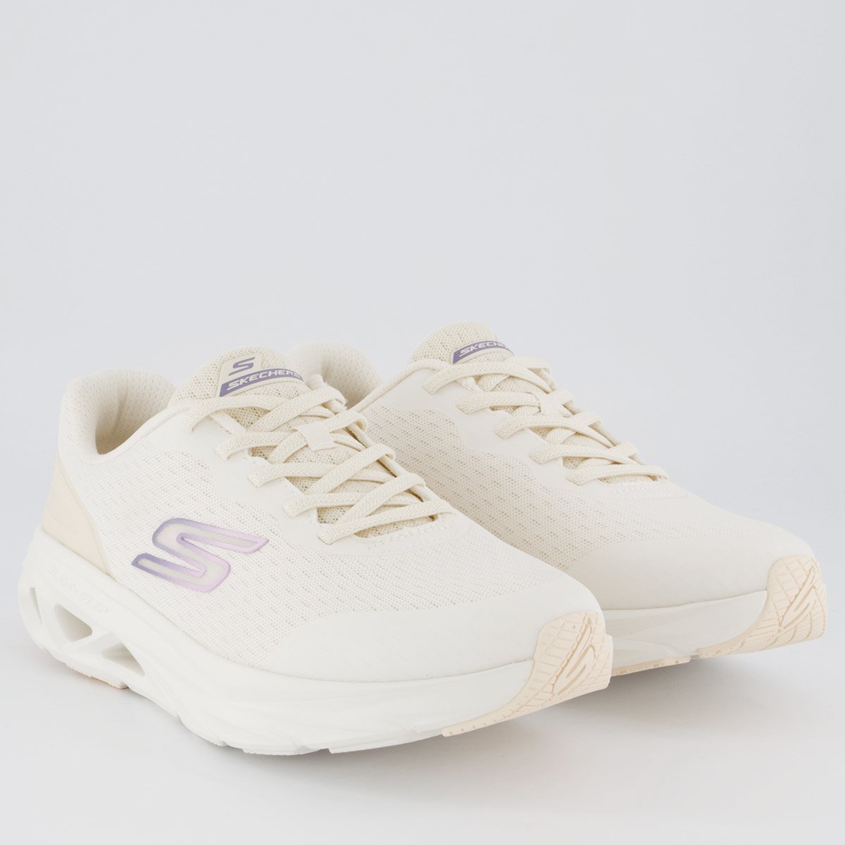Tênis Skechers Glide Step Vortex Feminino Off-White Off White 2