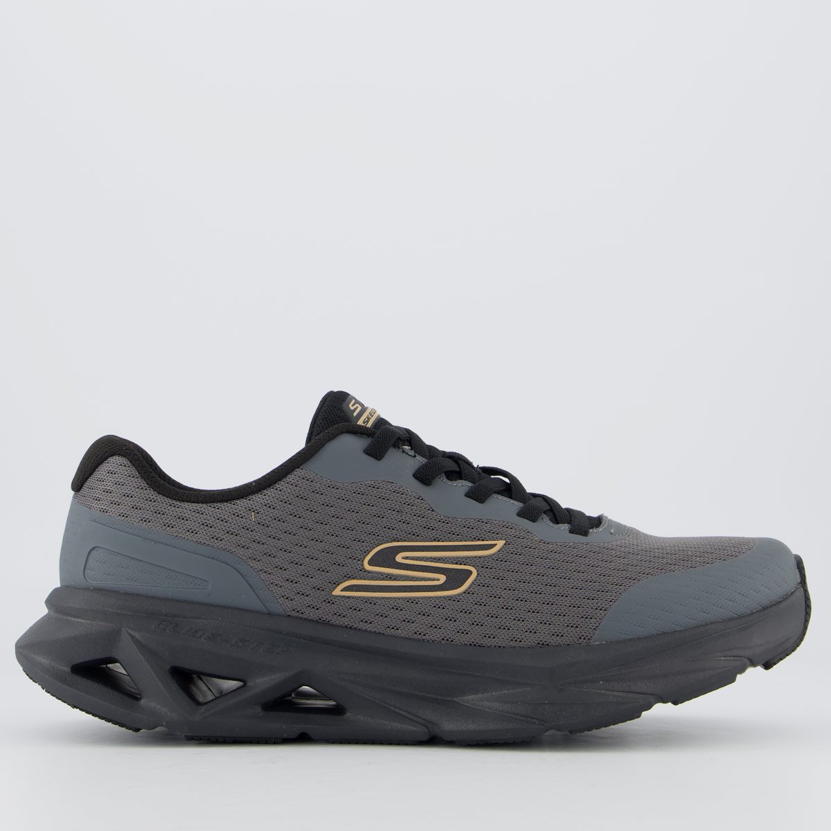 Tênis Skechers Glide Step Vortex Cinza