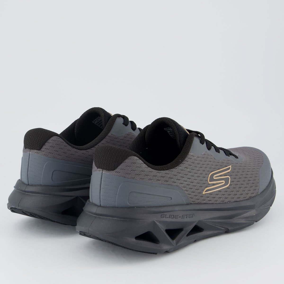 Tênis Skechers Glide Step Vortex Cinza Cinza 3