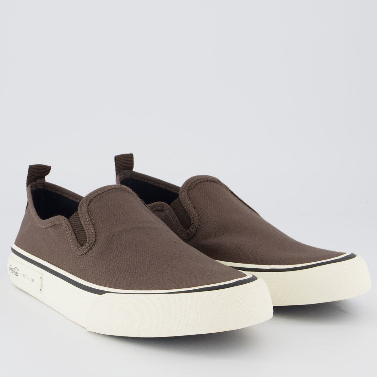 Tênis Coca Cola Iate City Feminino Marrom Marrom 2