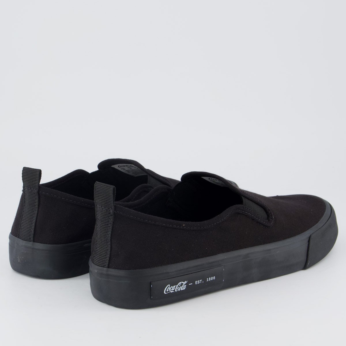 Tênis Coca Cola Iate City All Black Preto 3