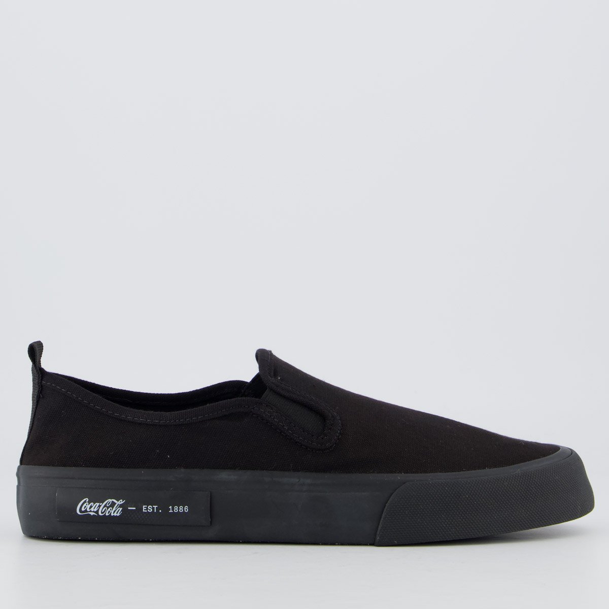Tênis Coca Cola Iate City Feminino All Black