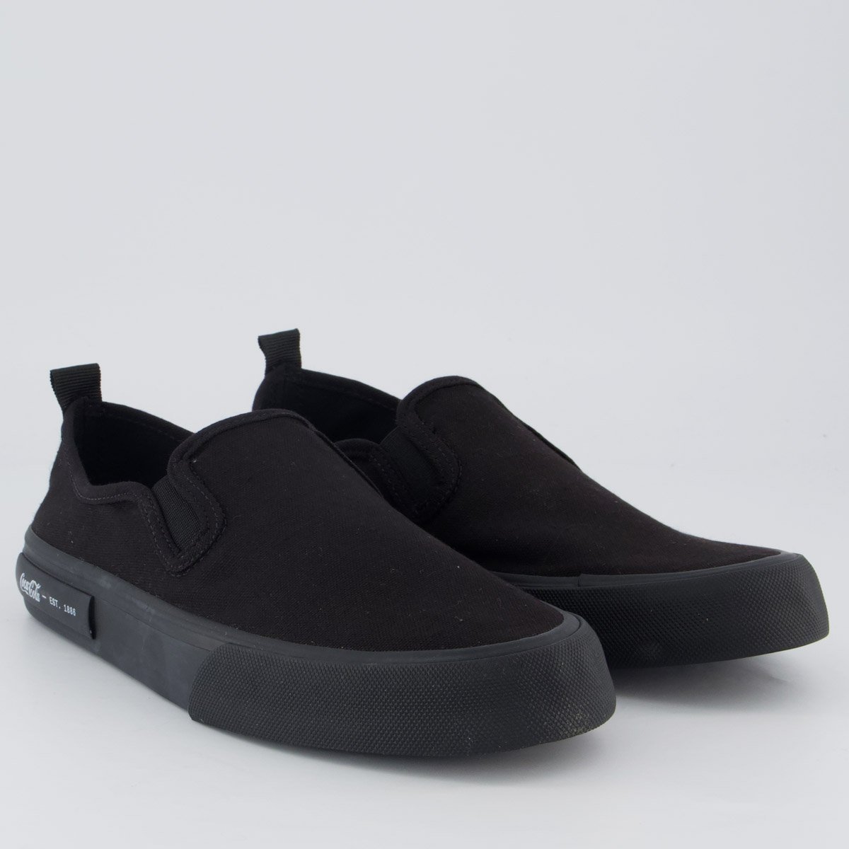 Tênis Coca Cola Iate City Feminino All Black Preto 2