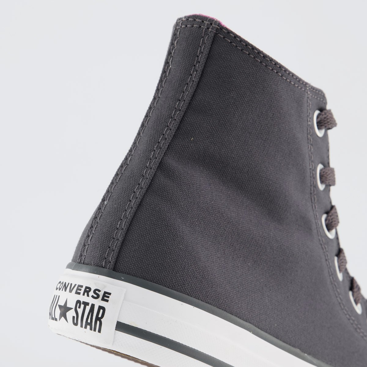 Tênis Converse All Star AS Side Zip Feminino Cinza e Rosa Cinza 6