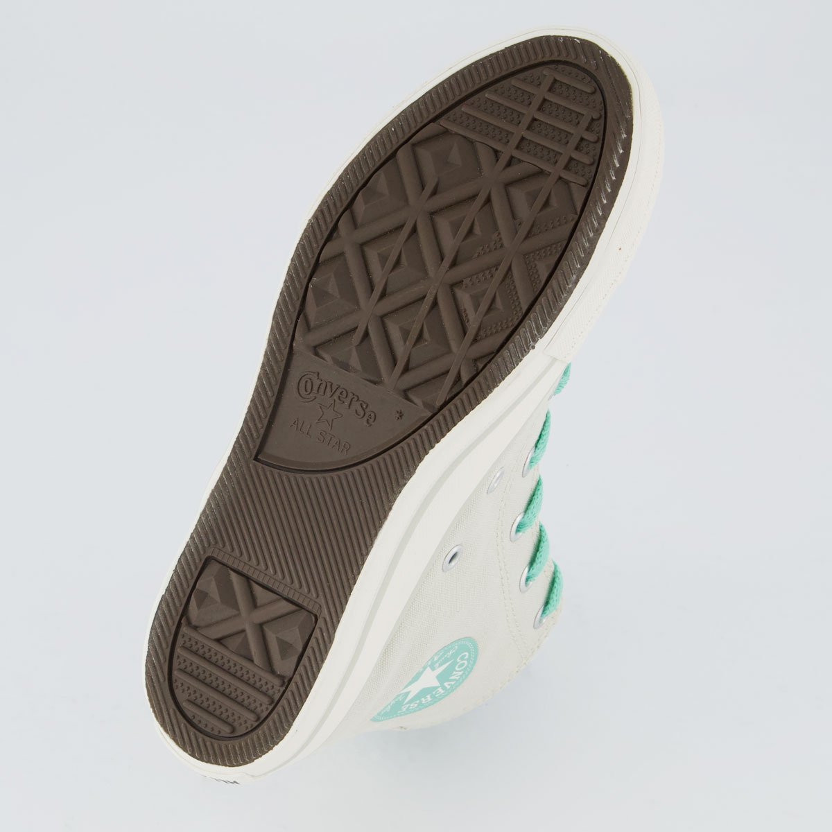 Tênis Converse All Star AS Side Zip Juvenil Bege e Verde Bege/Verde 5