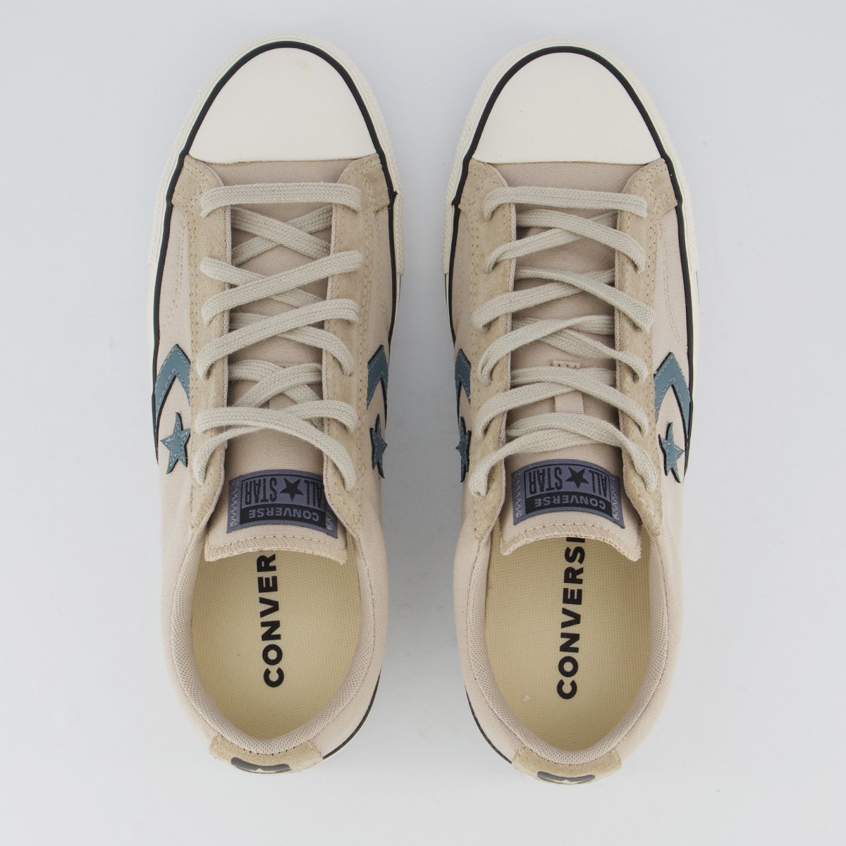 Tênis Converse All Star Player Bege e Verde Bege/Verde 4